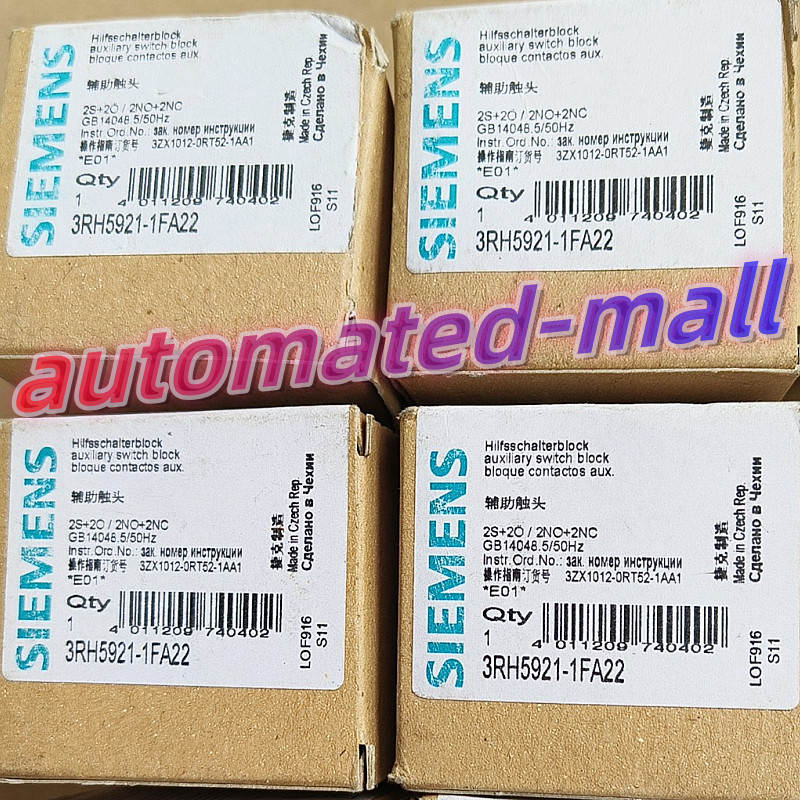 3RH5921-1FA22 1 PC NEW SIEMENS Auxiliary contact   Fast delivery 3RH5921