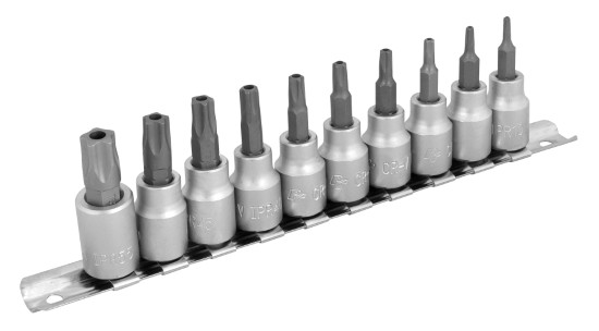 Performance Tool W80564 5 Lobe Socket Set, 10-Piece - 10pc 5 Lobe Socket Set