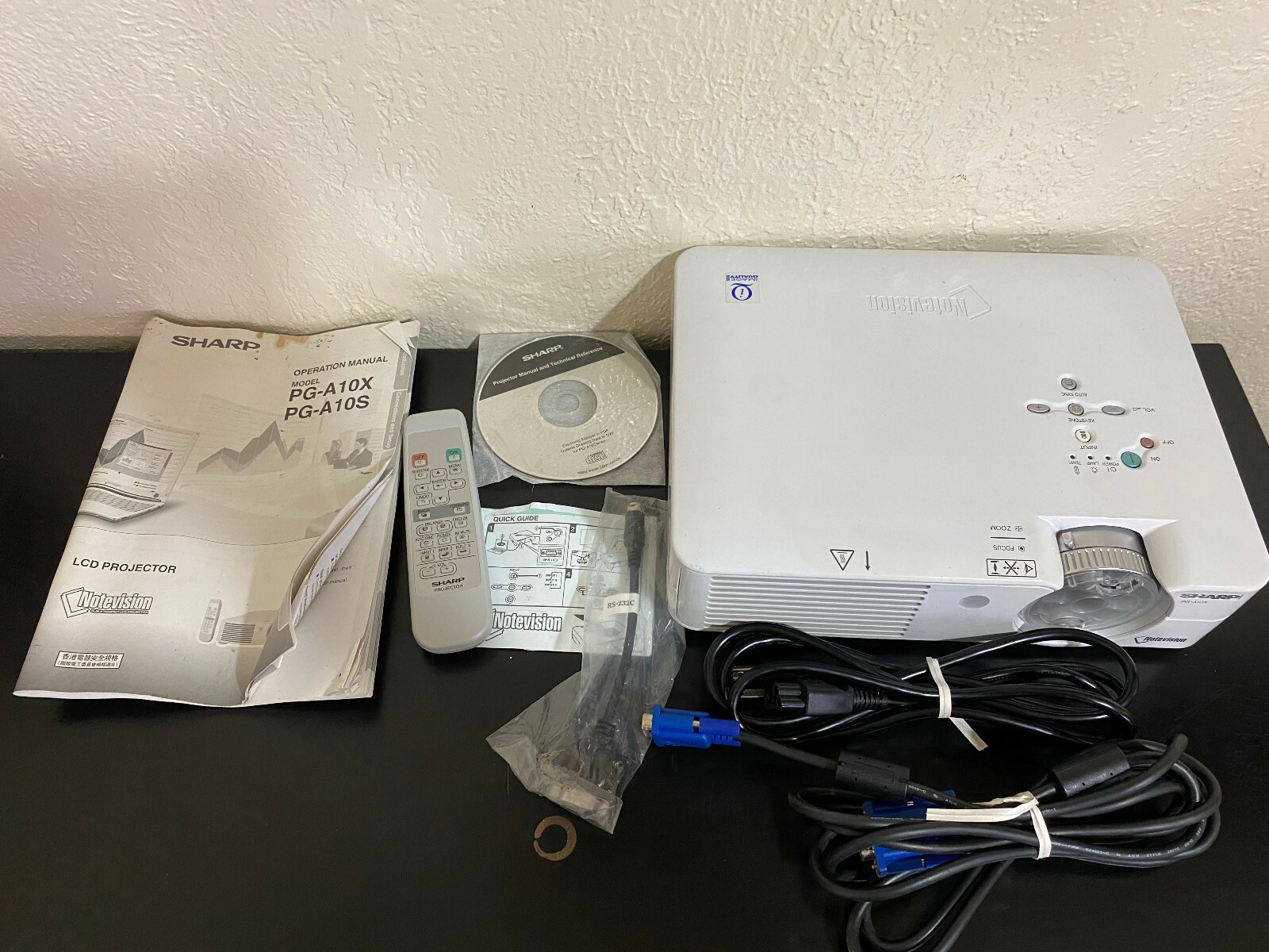 Sharp Notevision PG-A10X Projection Display Tested Read