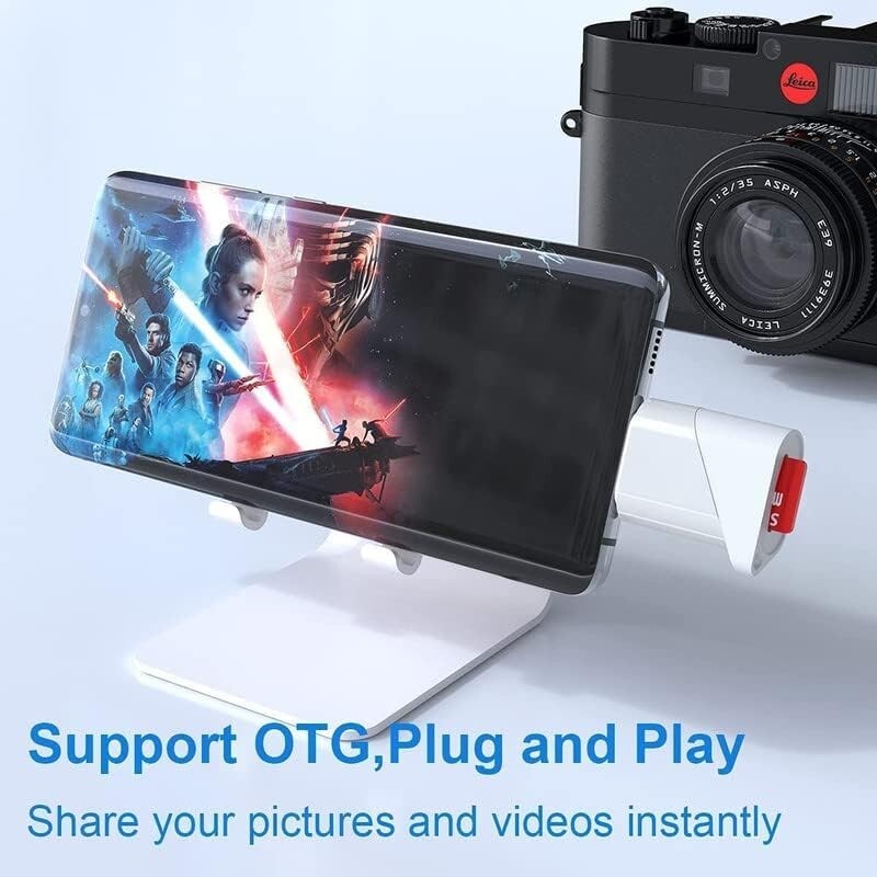 USB C TF Card Reader, Type C to TF Micro SD Card Reader, USB 2.0 OTG Memory Card