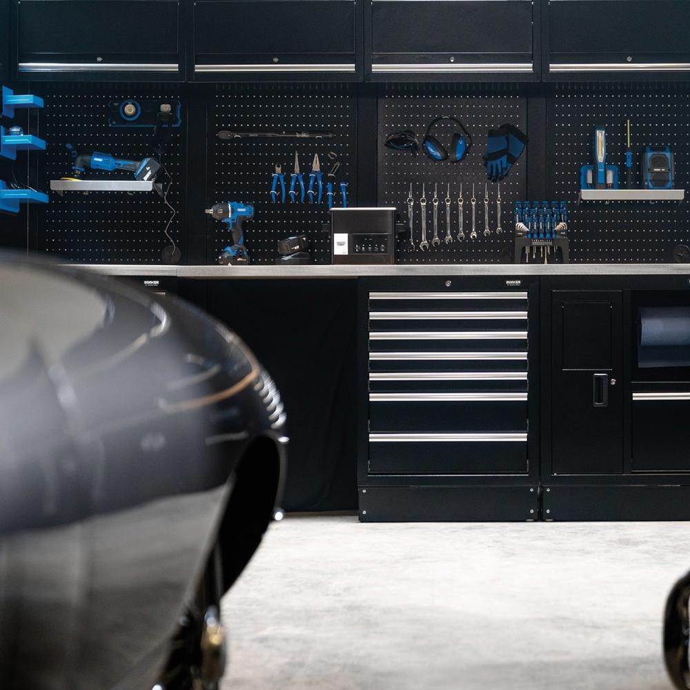 Bunker Modular Wall Cabinet Black