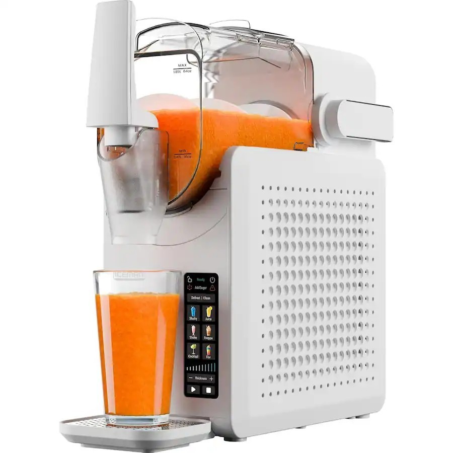 Iceman Slush-Ease 64oz. Max Slushy Maker With Touch Controls & 5 Functions White