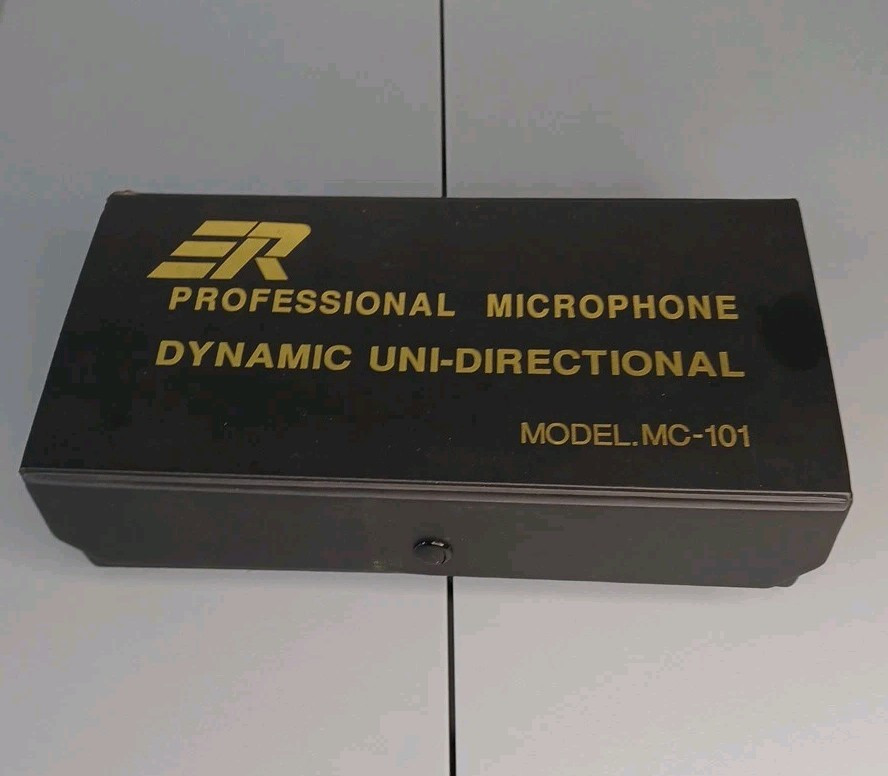 Microphone ER MC-101 Dynamic Unidirectional Professional MINT Open Box !