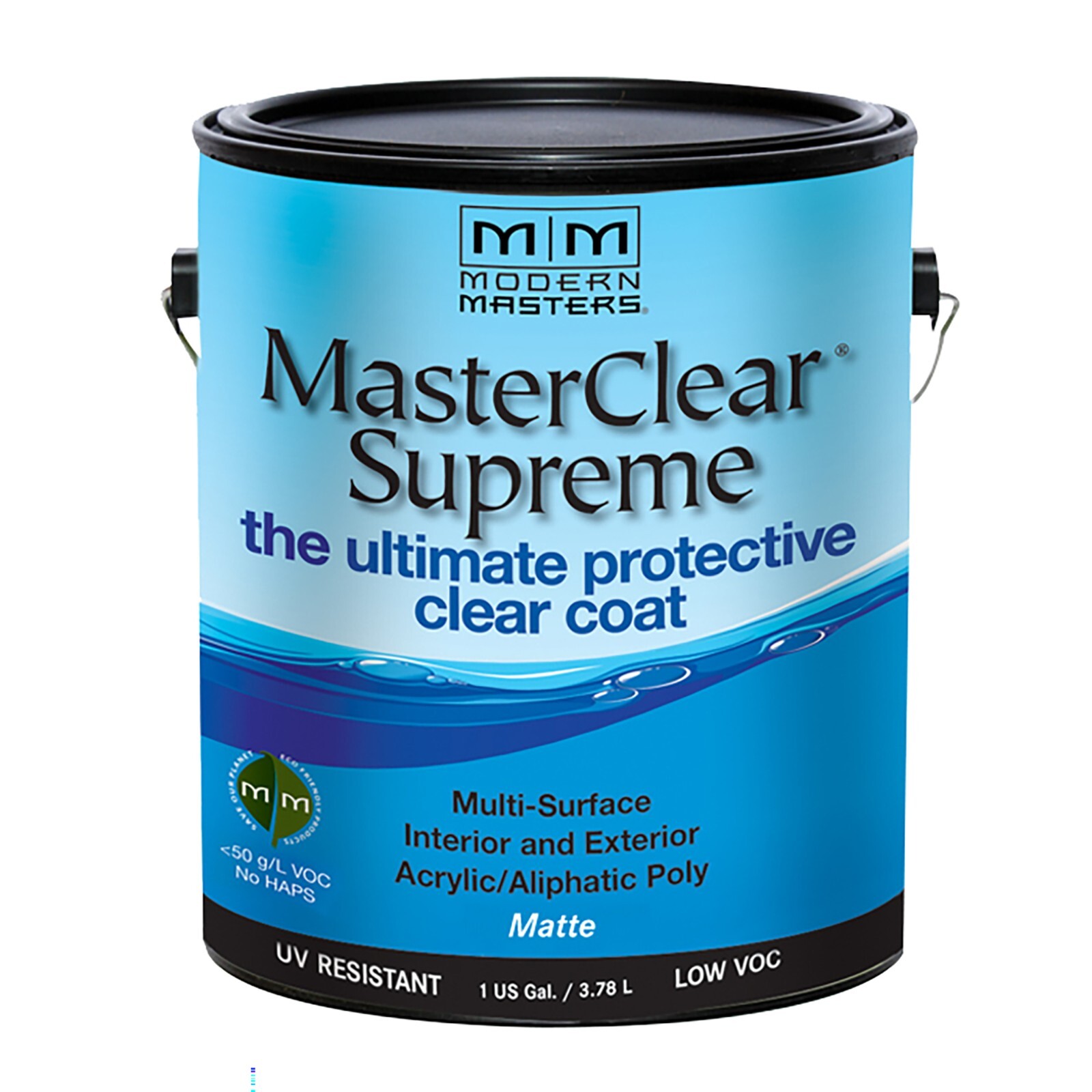 Modern Masters MCS901 Clear MasterClear Supreme Protective Clear Coat Matte gal