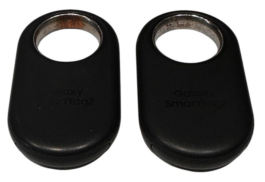 Lot of 2 Samsung Galaxy SmartTag2 EI-T5600 Bluetooth Trackers - Black