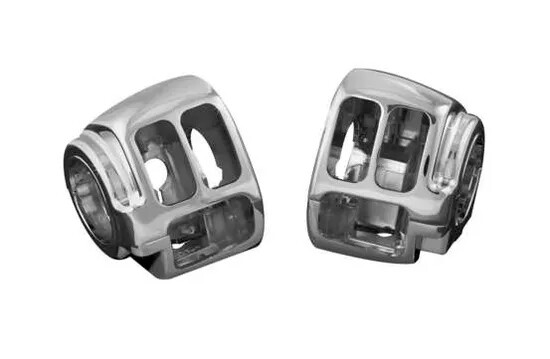 Kuryakyn Chrome Switch Box Housing Kit Harley Breakout 13-17