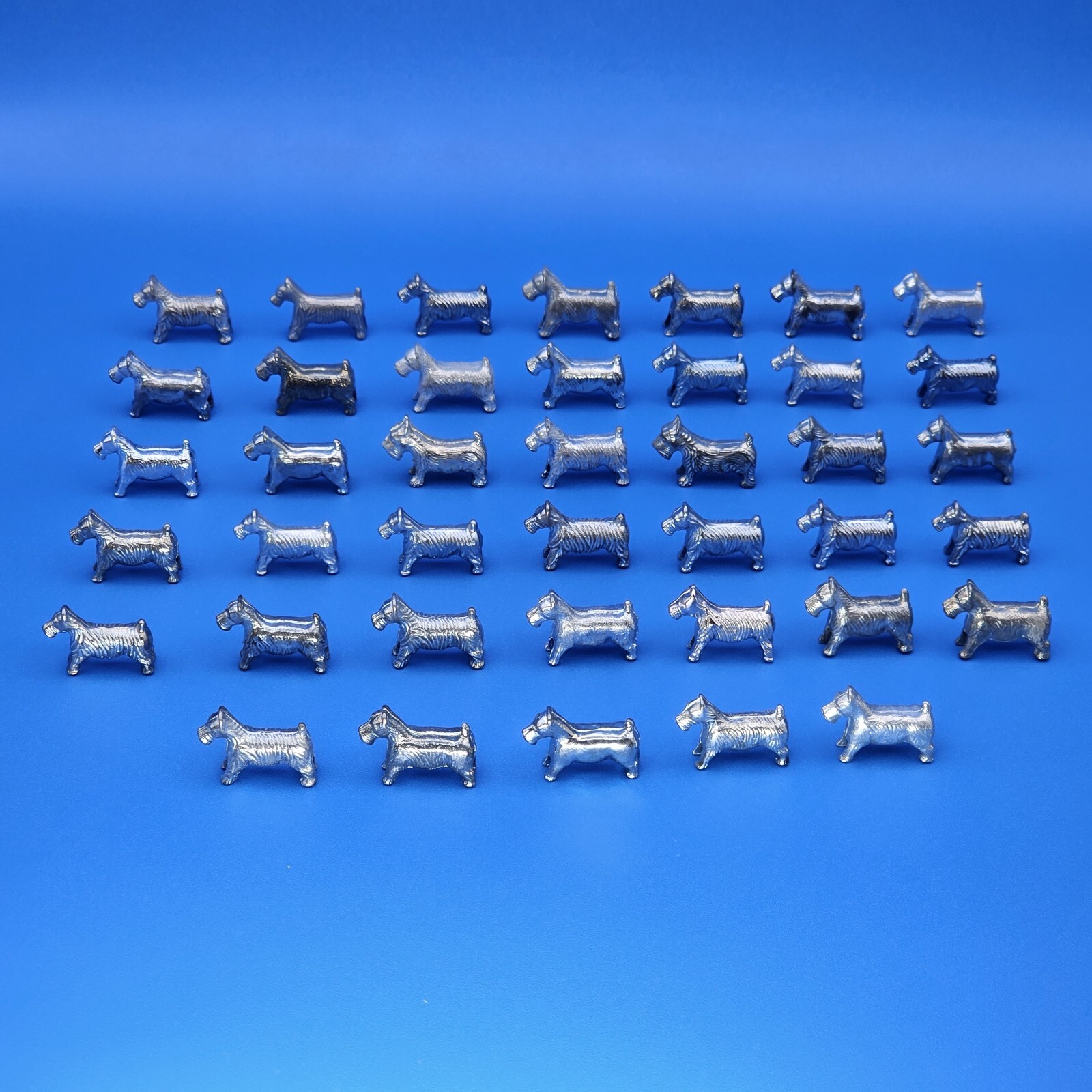 Lot of 40 Monopoly Scottie Dog Tokens Standard Basic Movers