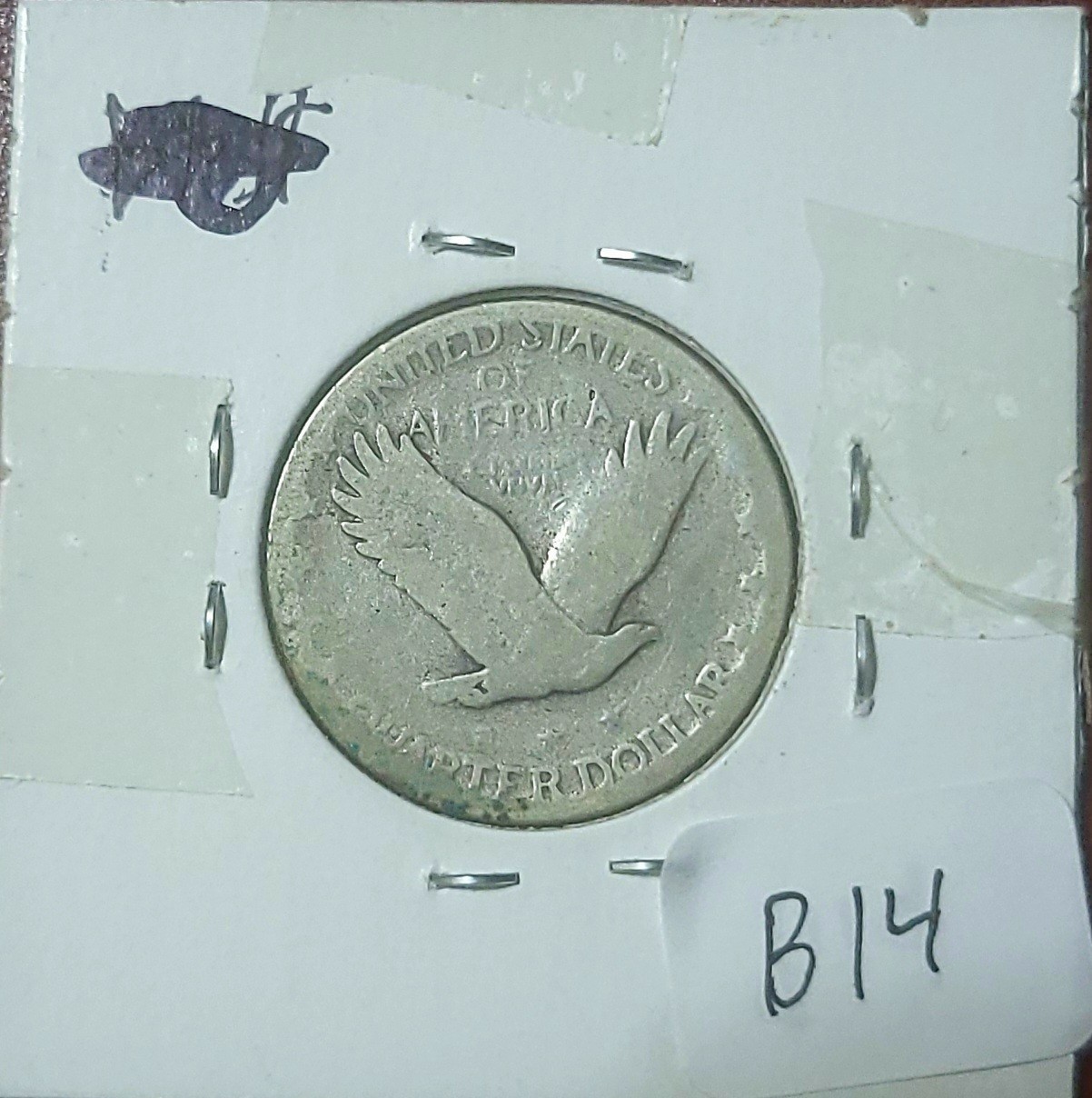 1928-S Standing Liberty Quarter 90% *SILVER* G - VG