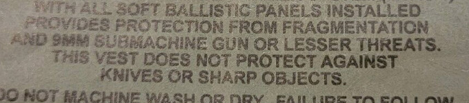 Multicam Plate Carrier Attachment X-Small-Small w/soft Armor inserts Lot