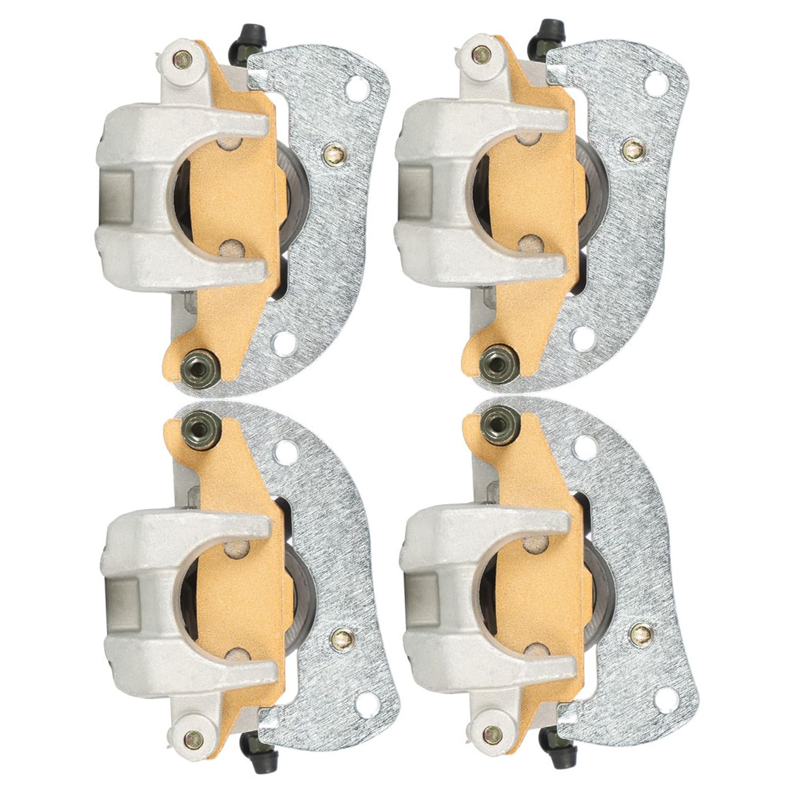 Grizzly 550 700 Brake Calipers with Pads Front Rear 2007-2020