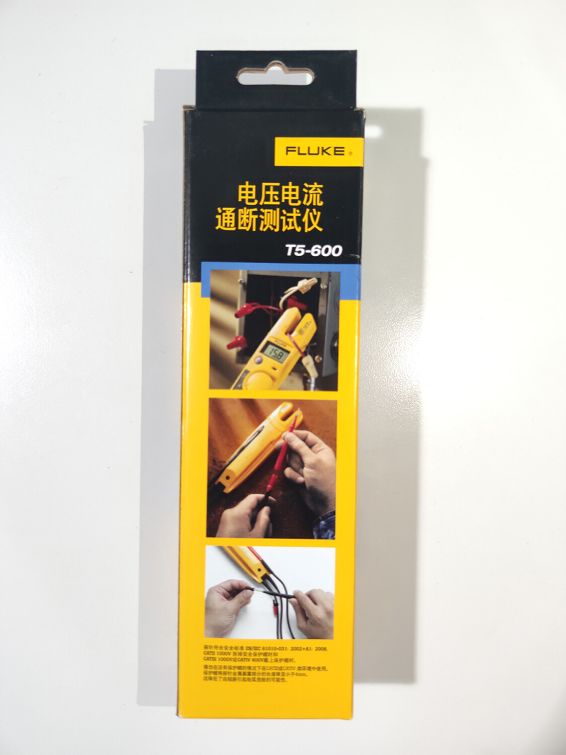 Fluke T5-600 Clamp Meter Continuity Current Electrical Tester