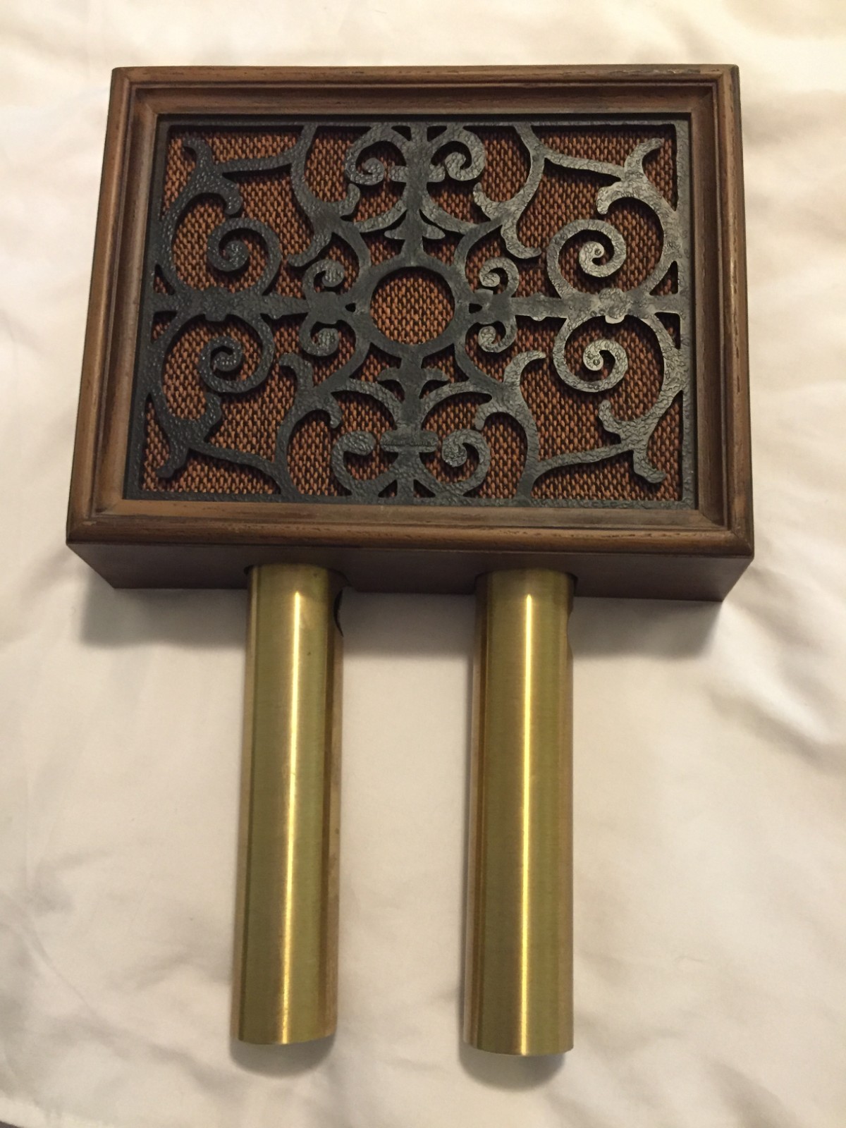 Vtg Mid-Century Modern Miami Carey Doorbell Retro Door Chime MCM Brass Panacon