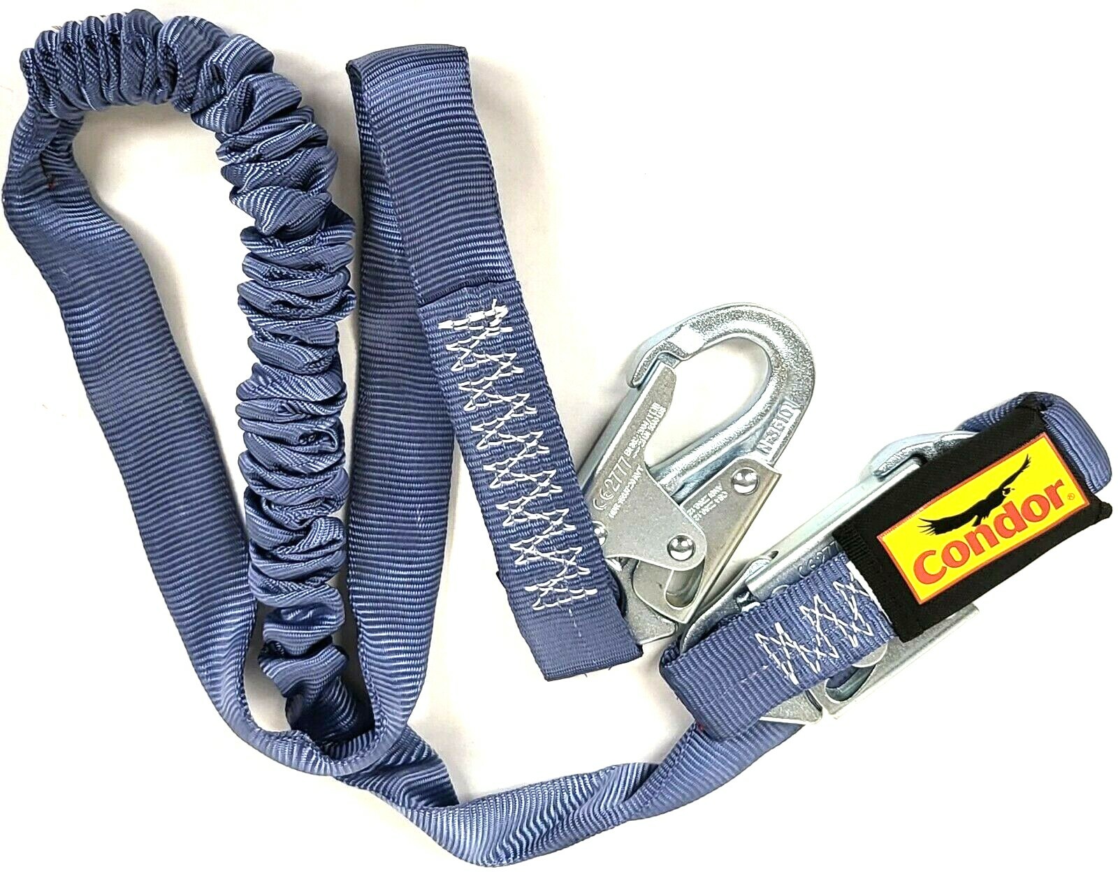 NEW Condor 19F382 Blue 6' 310lb. Weight Capacity Shock Absorbing Landyard