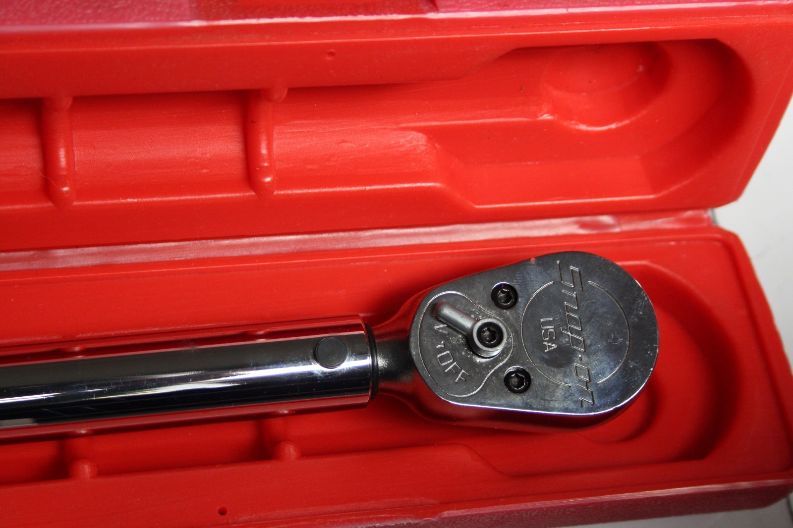 Snap-on TOOLS 1/2″ Dr Metric Adjustable Click-Type Fixed Ratchet Torque Wrench