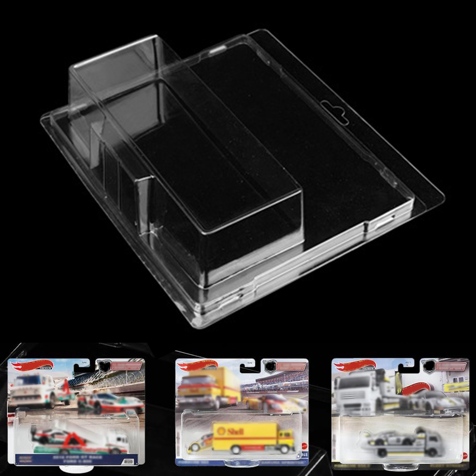 20X Clear Protector Case Cover for HW Mainline Premium Team Transport Car