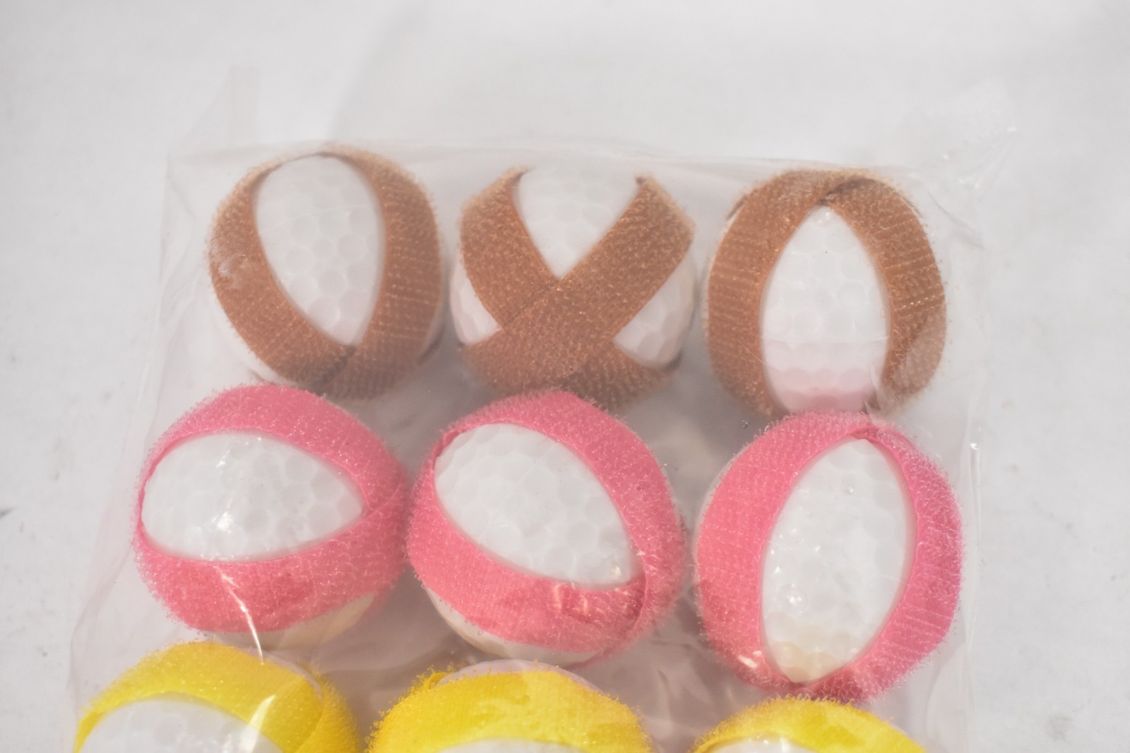 Battle Golf Battle Balls 12 Pack Assorted Pack Multicolor Hook & Loop Straps
