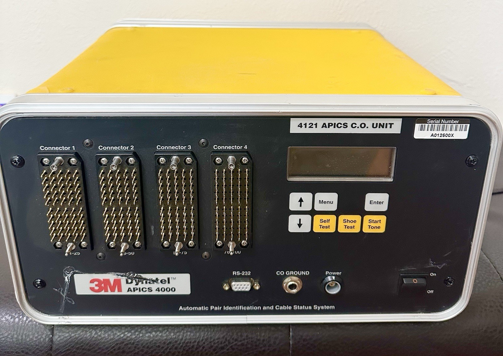 3M 4121 APICS AUTOMATIC PAIR IDENTIFIER & Cable Status System, For Parts/Repair