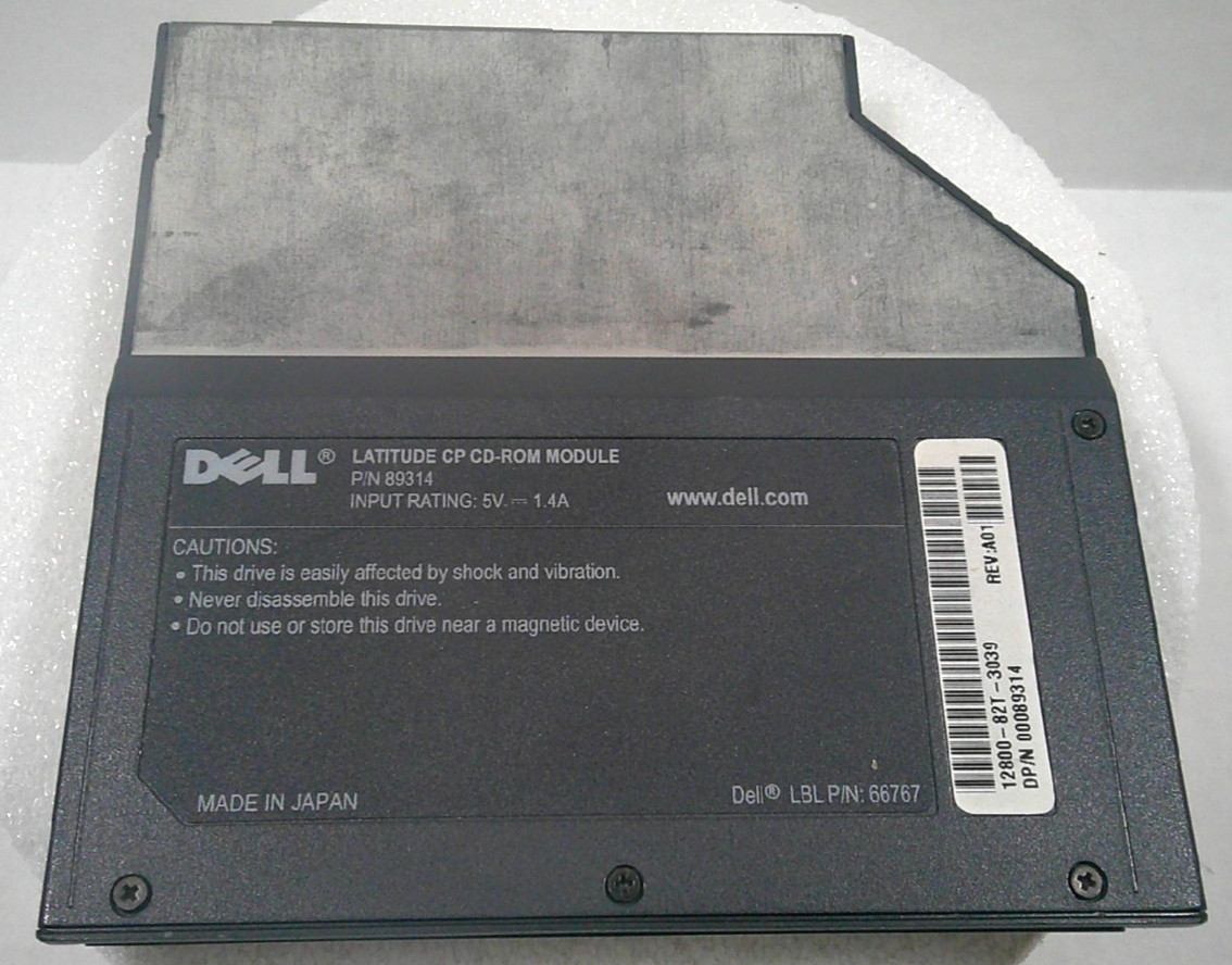 Dell Latitude CP CD-ROM  Module P/N 89314