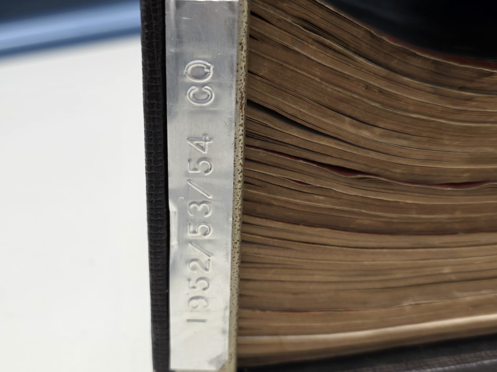 CQ Radio Amateurs Journal Magazines 1952-54 18x Volume Set Bound QST Binder READ