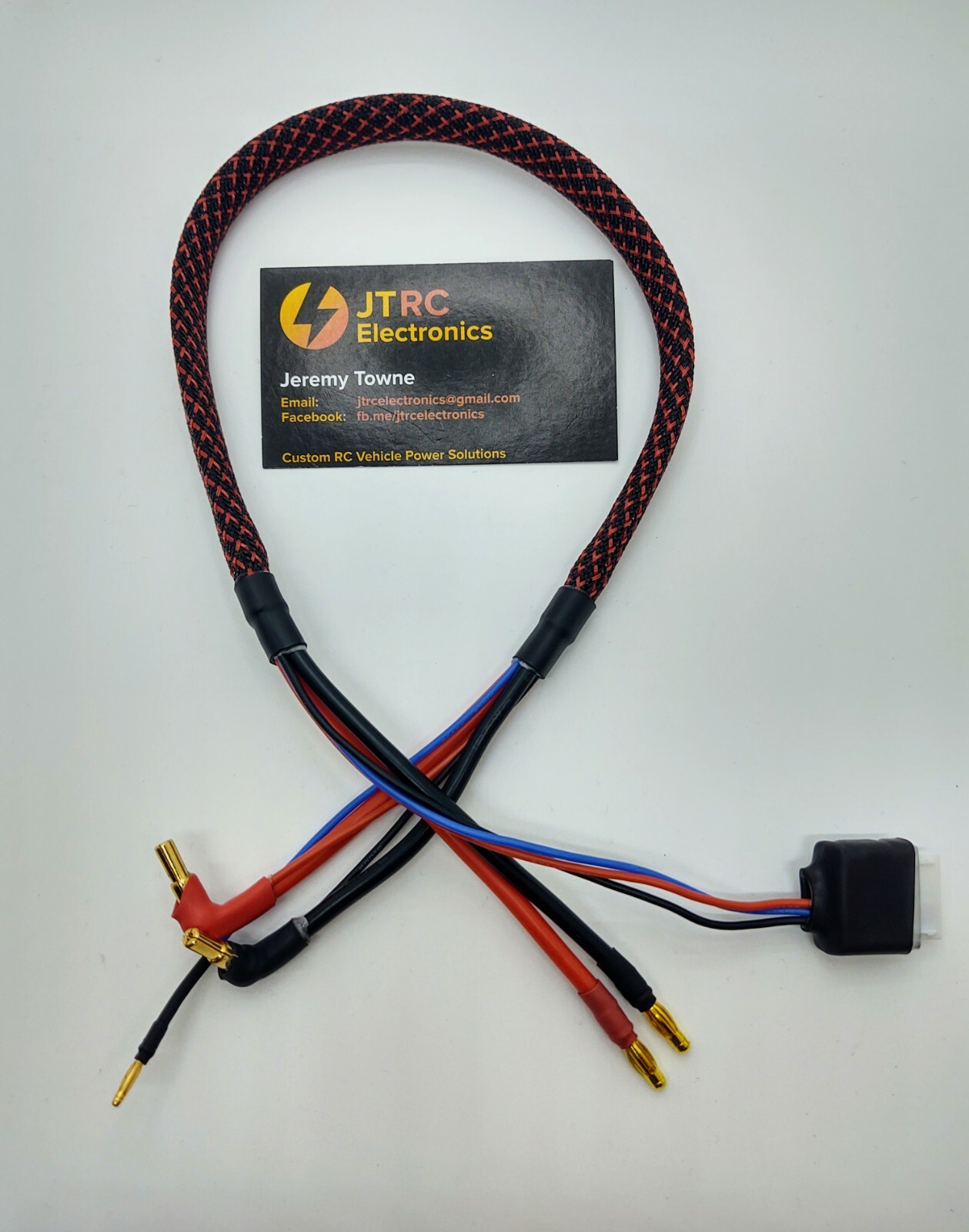 2s 24” RC Balance Charge Lead 4mm/5mm bullet Hi-Amp, Venom, Icharger 406, Protek