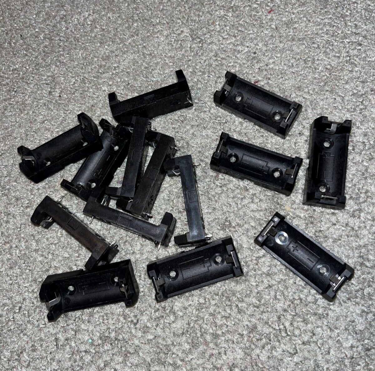 Pair Keystone Electronics 1029 Keystone PCB Mount Battery Holder for 2/3 A Batt