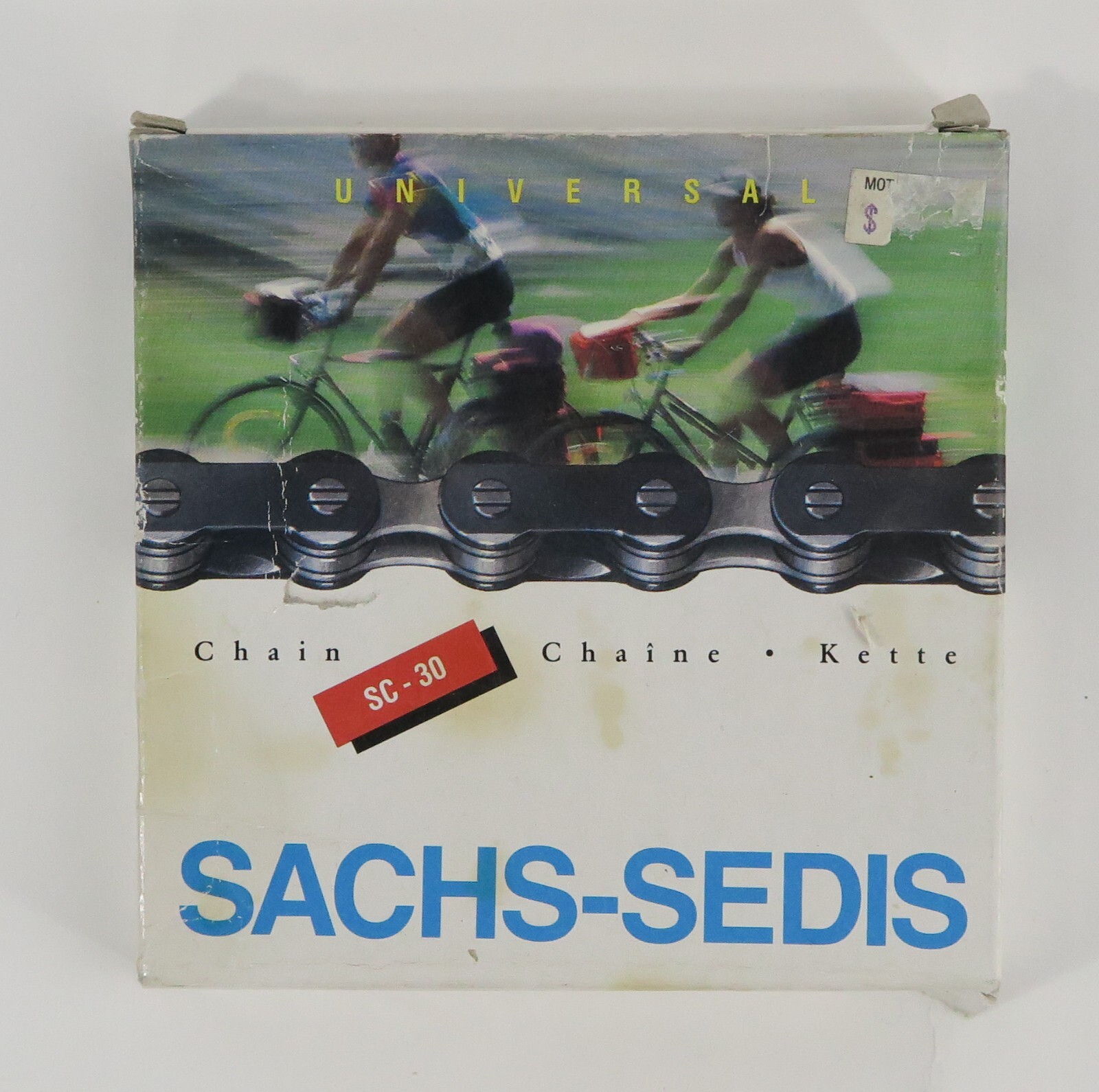 Vintage Sachs-Sedis Universal Bicycle Chain SC-30 1/2"x3/32" Compact Black, NOS