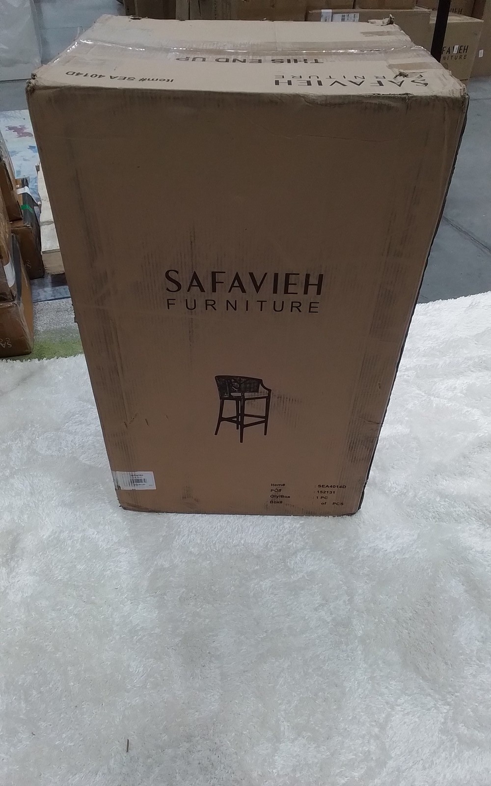 Safavieh BRANDO BARSTOOL, Reduced Price 2172782349 SEA4014D