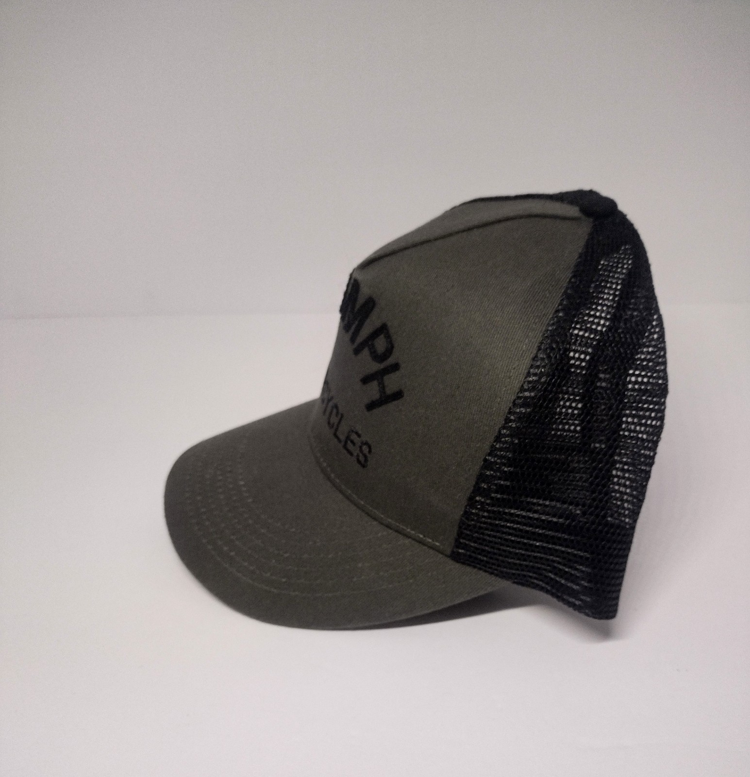 Triumph Khaki Coast Trucker Hat - MCAS22308