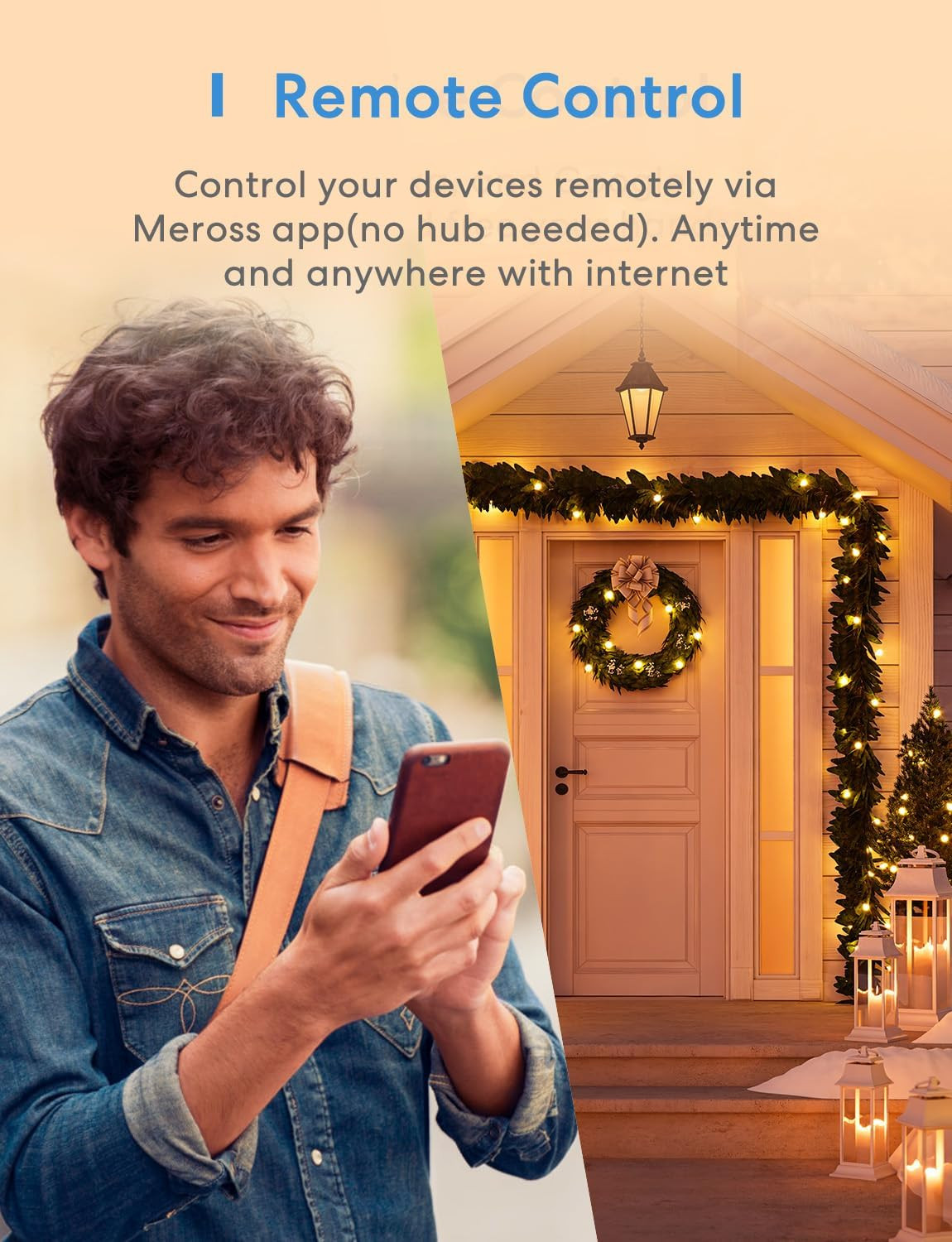 Outdoor Smart Plug Compatible with Homekit, Alexa and Smartthings | Work with Go