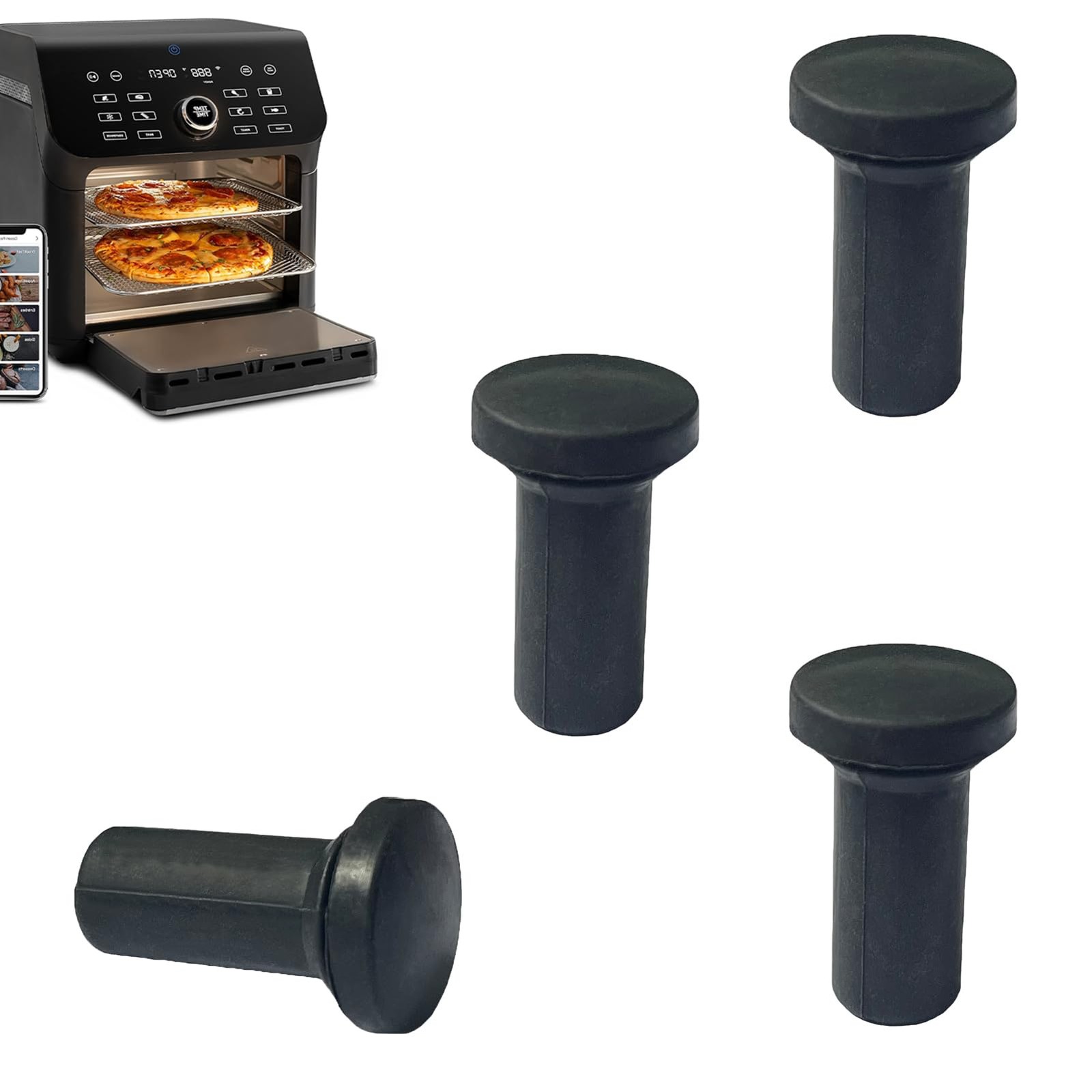 Air Fryer Rubber Legs for COSORI 10QT Air Fryer Toaster Oven Combo, Upgraded ...