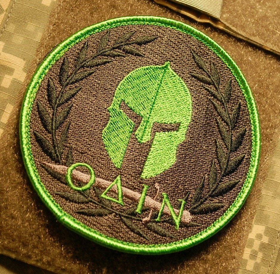 SYRIA DAESH WHACKER OIR GREEN BERETS US ADVISERS vêlkrö OD PATCH: NAZGÛL ODIN