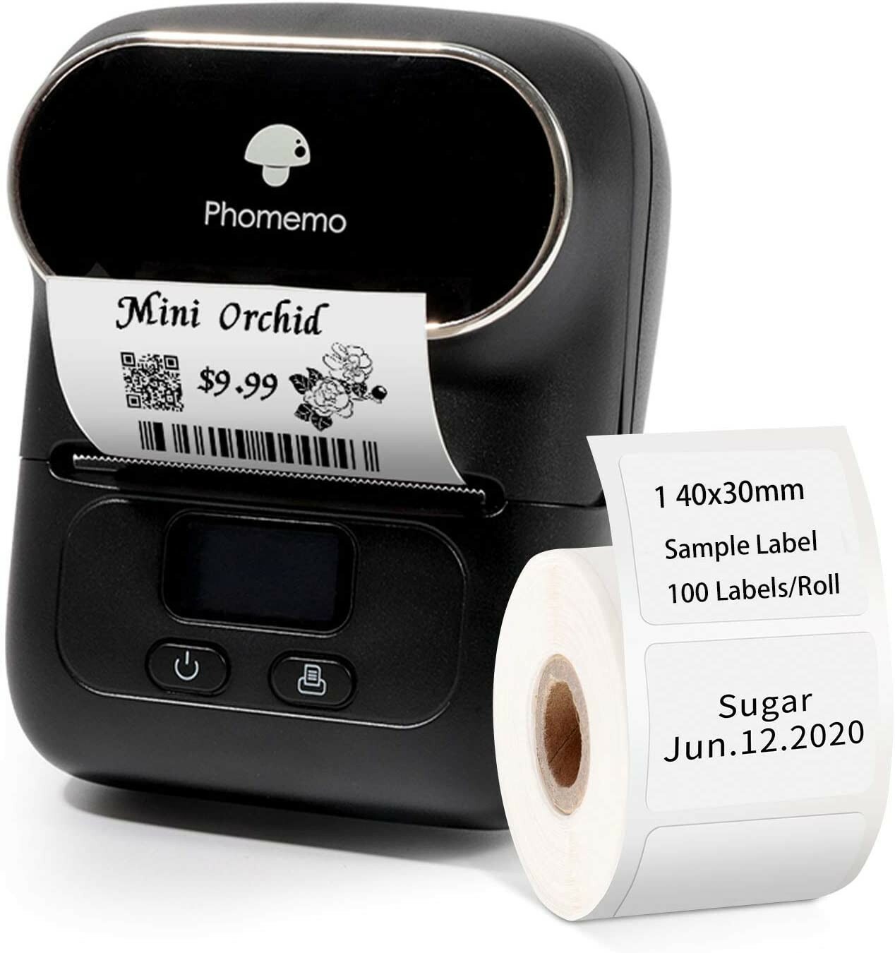 Phomemo Portable Wireless BT Pocket Mobile Thermal Printer Label Receipt Printer