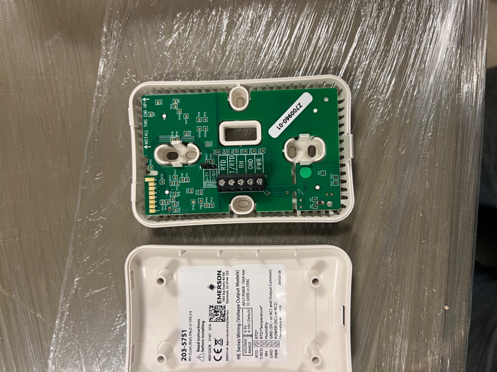 Emerson CPC 203-5751 Wall Mount Humidity Sensor