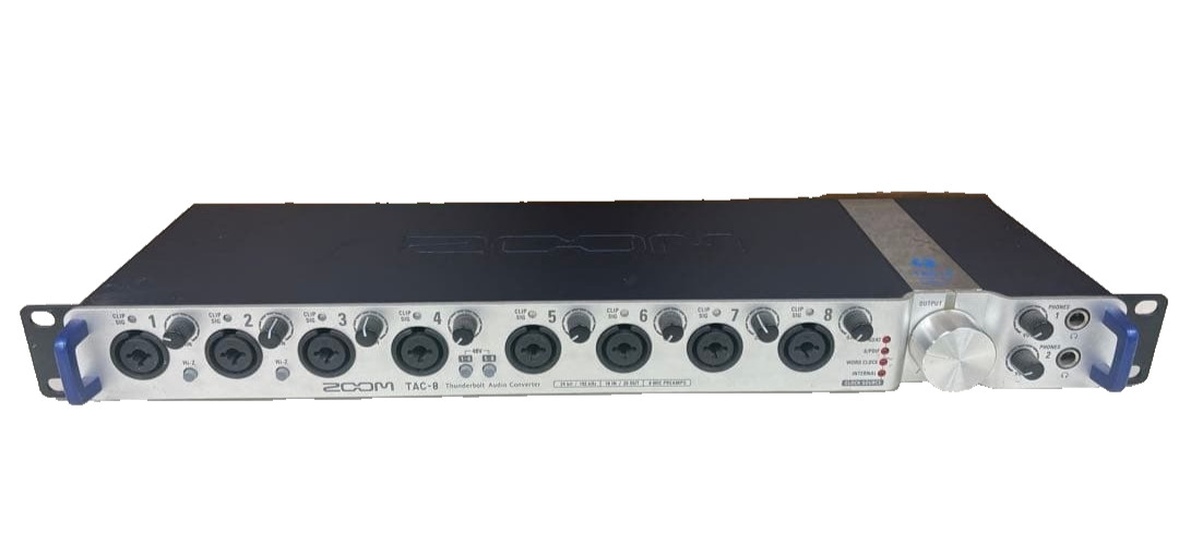 ZOOM TAC-8 Audio Interface 8 In / 4 Out Free Shipping From Japan