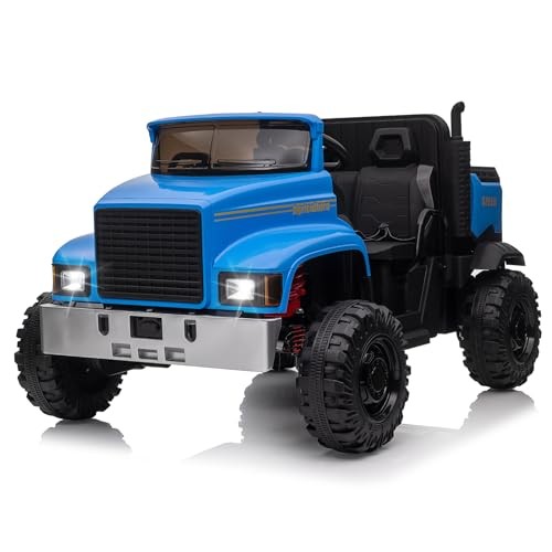BLUE - ASYPETS ELECTRIC STROLLER JC222 FARMER BUGGY DUAL 12V7AH 28.8V800AH