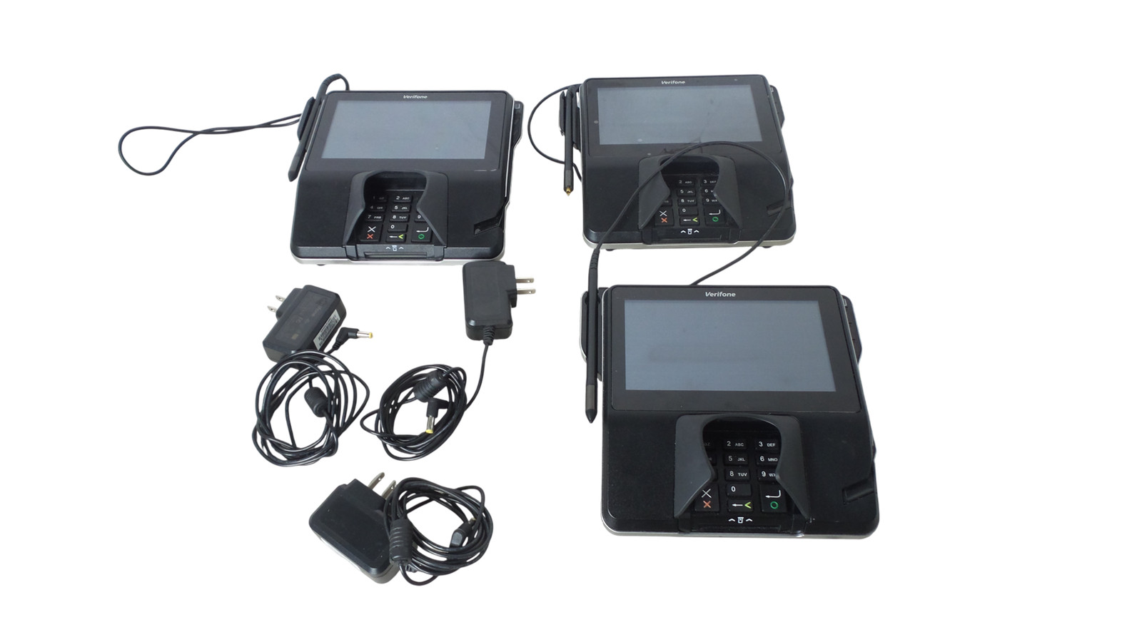 LOT OF 3 Verifone MX925 Credit Card Payment Terminal - Free Shipping