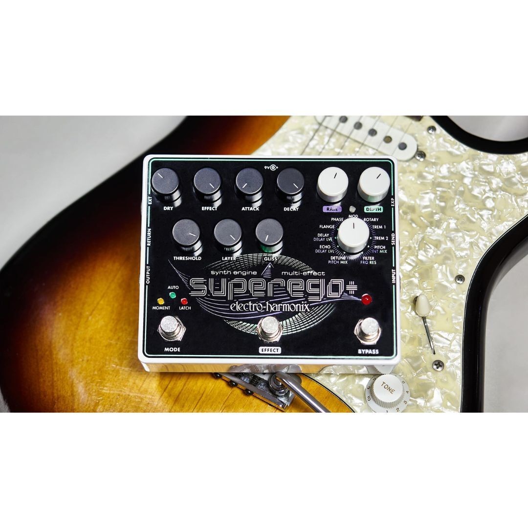 Electro Harmonix Superego Plus Synth Engine Multi FX 11 Effect Types AMAZING