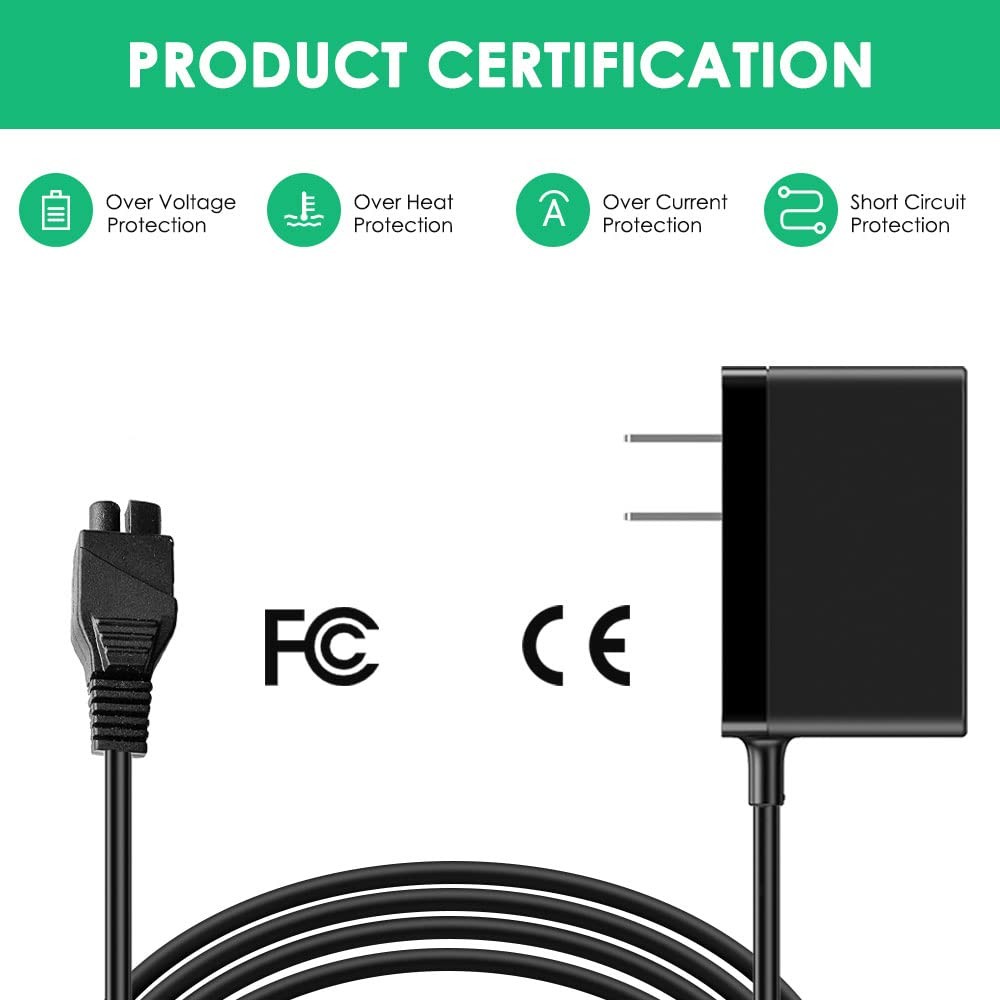 Mrgru Replacement Charger for Dirt Devil Vacuum BD10320, Compatible black