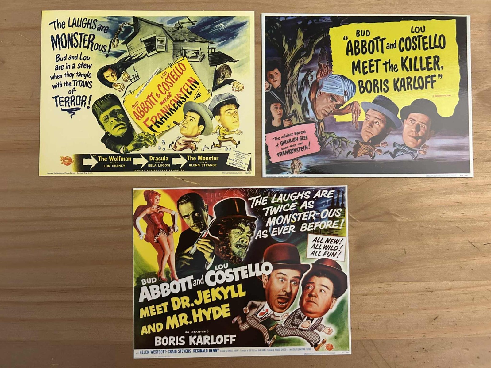 ABBOTT & COSTELLO HORROR COLLECTION (Blu-Ray)- Case ONLY Case ONLY Case ONLY