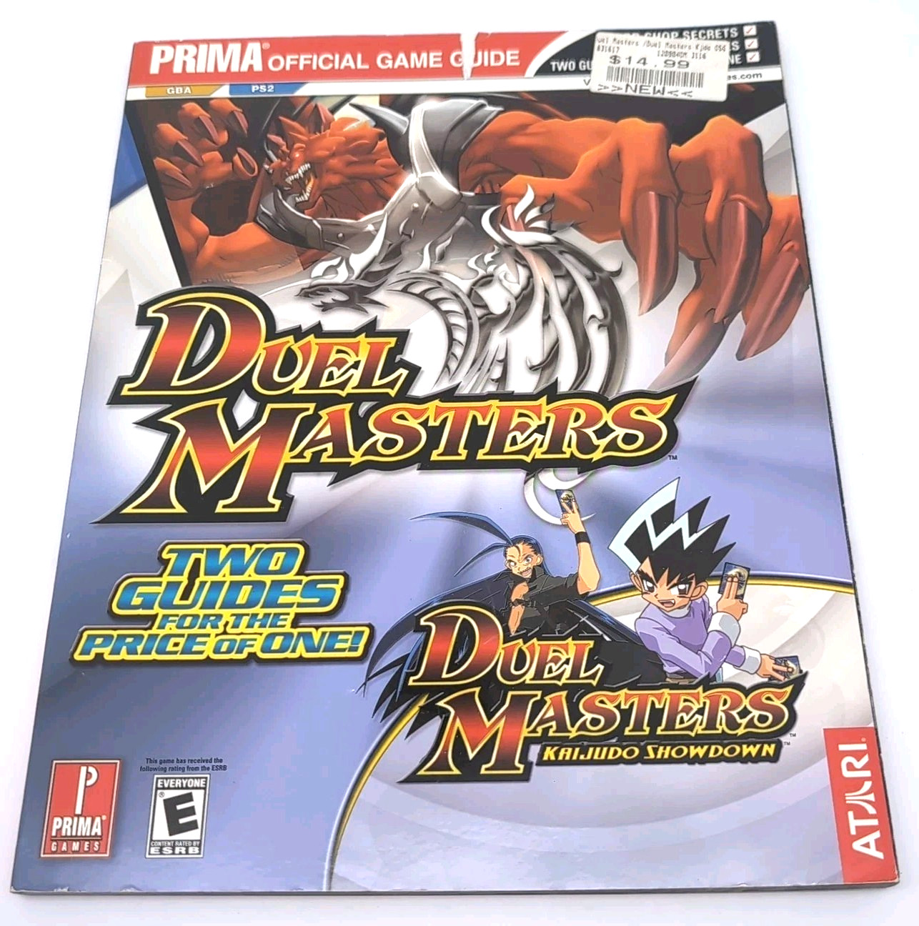 Prima Official Guide DUEL MASTERS & DUEL MASTERS: KAIJUDO SHOWDOWN PS2 GBA GOOD