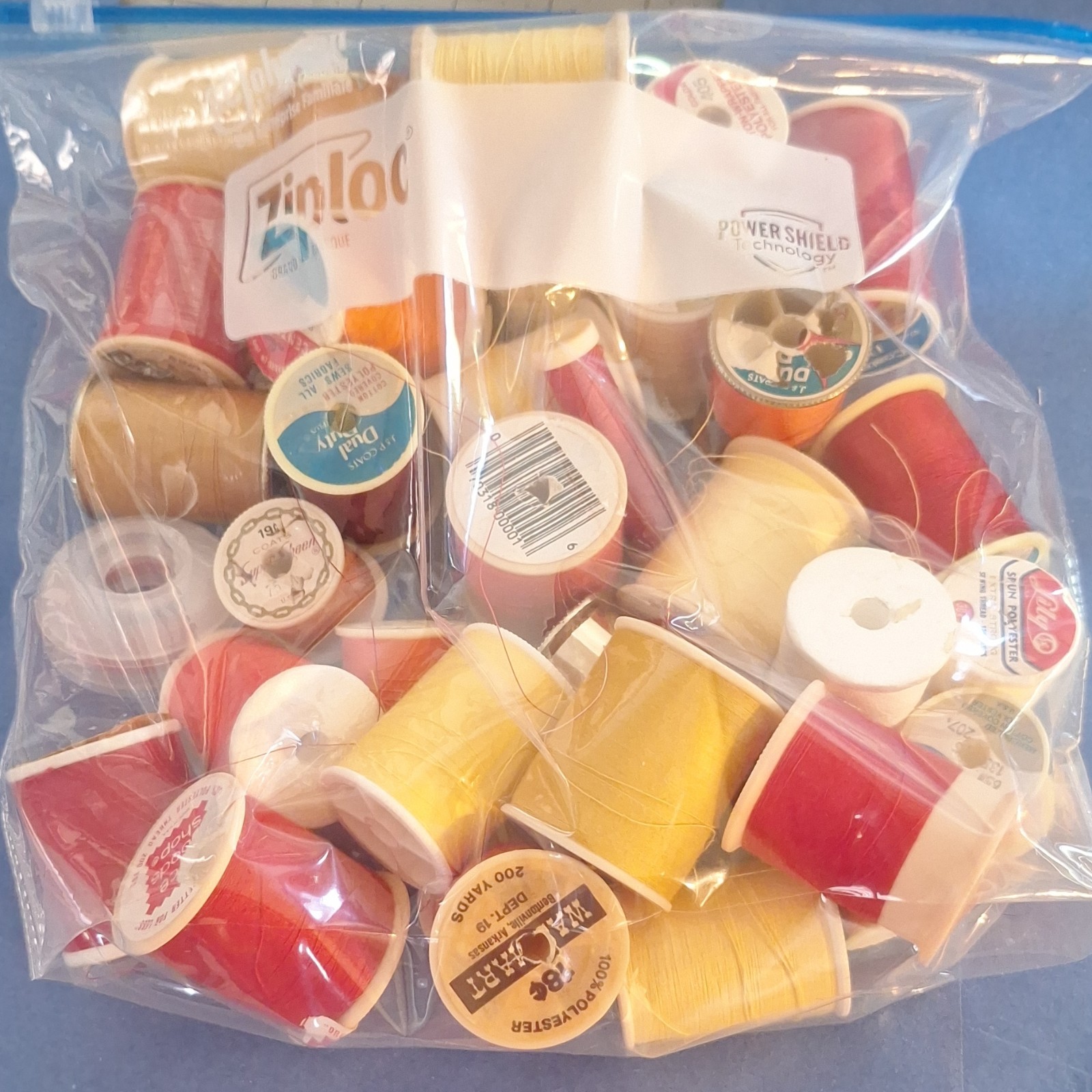 Coats & Clark, Trusew Sewing Thread Spools Lot Polyester Multicolor