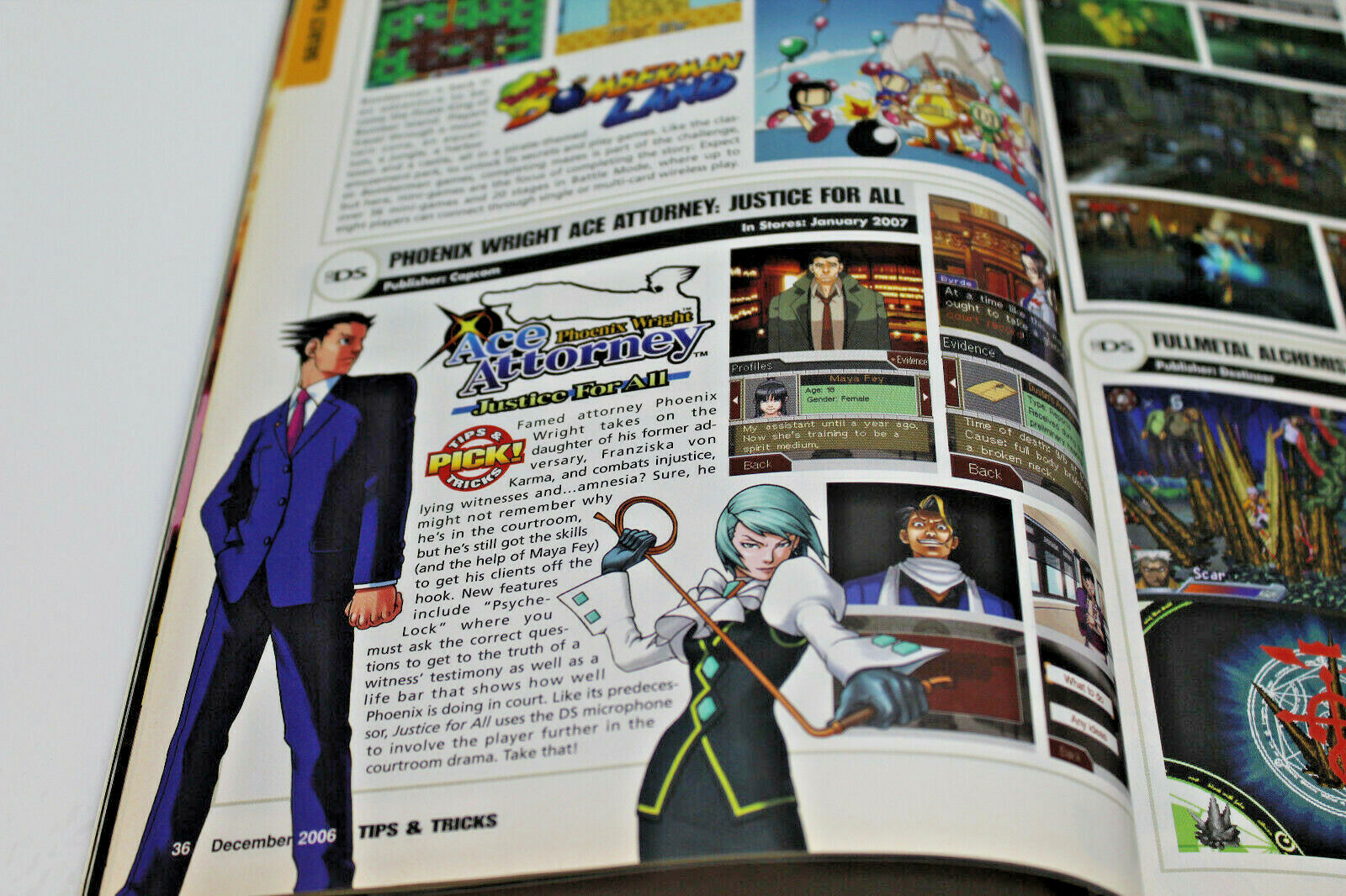 Tips & Tricks Video Game Magazine December 2006