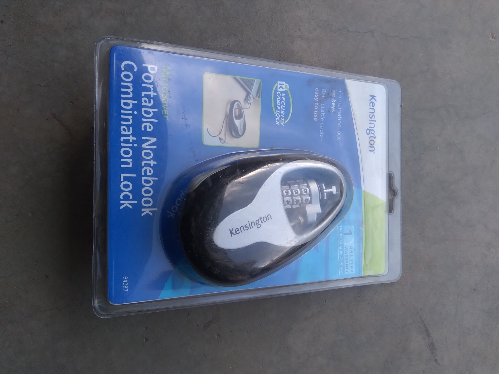NEW Kensington Portable Notebook Combination Lock