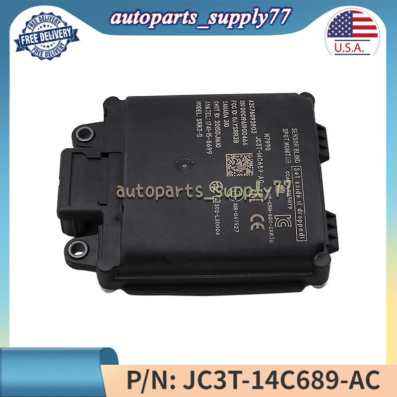 1x Driver Blind Spot Radar Unit Sensor Bracket For Ford JC3T14C689AC A2C76092803