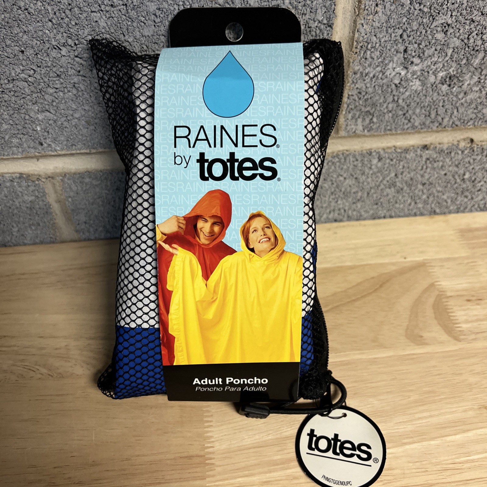 New Raines Adult by Totes Poncho, Adult Poncho