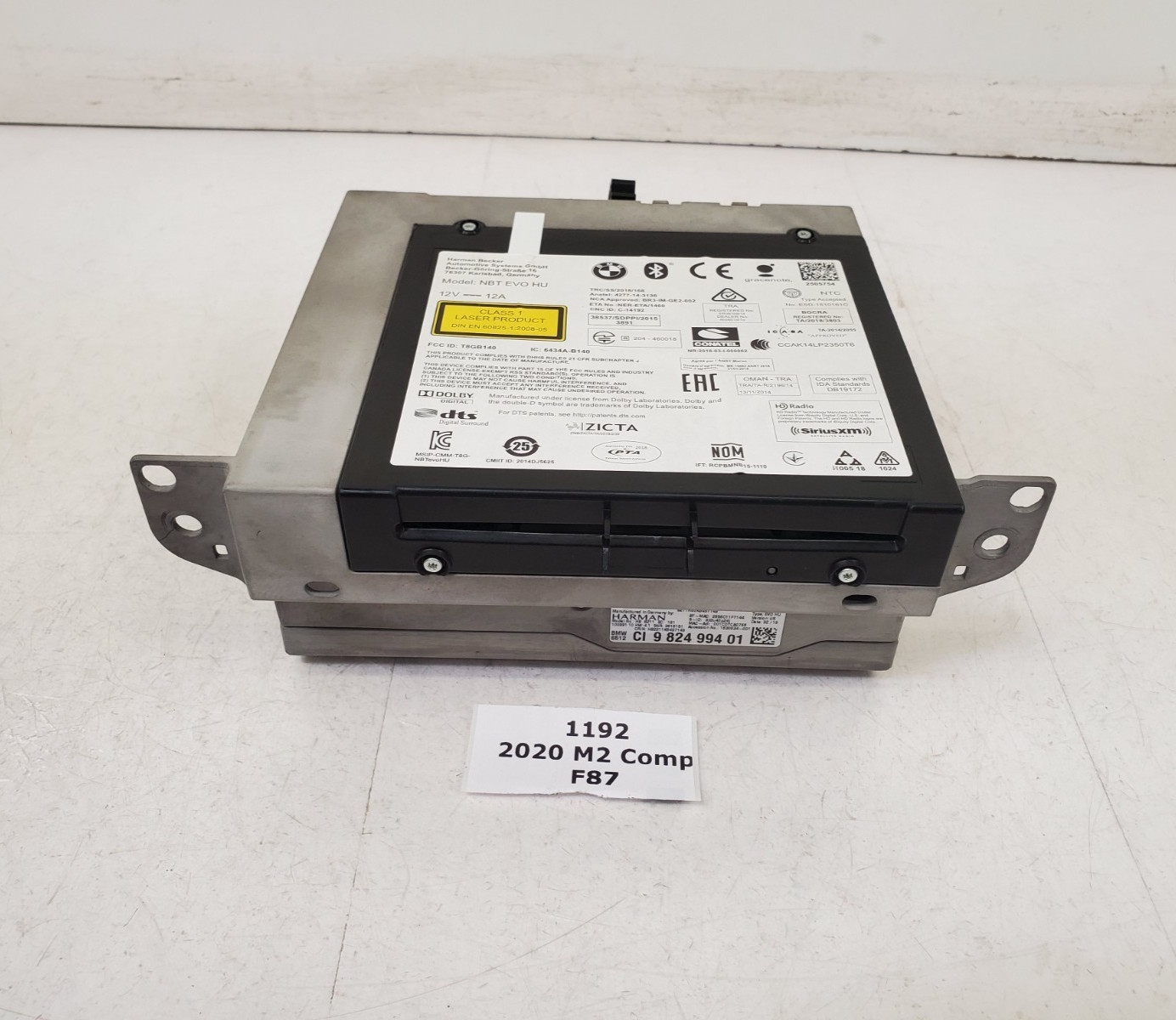 ✅OEM BMW F22 F30 F32 F33 F87 F80 F82 NBT EVO HU Headunit Radio HARMAN HW 4.1 24k