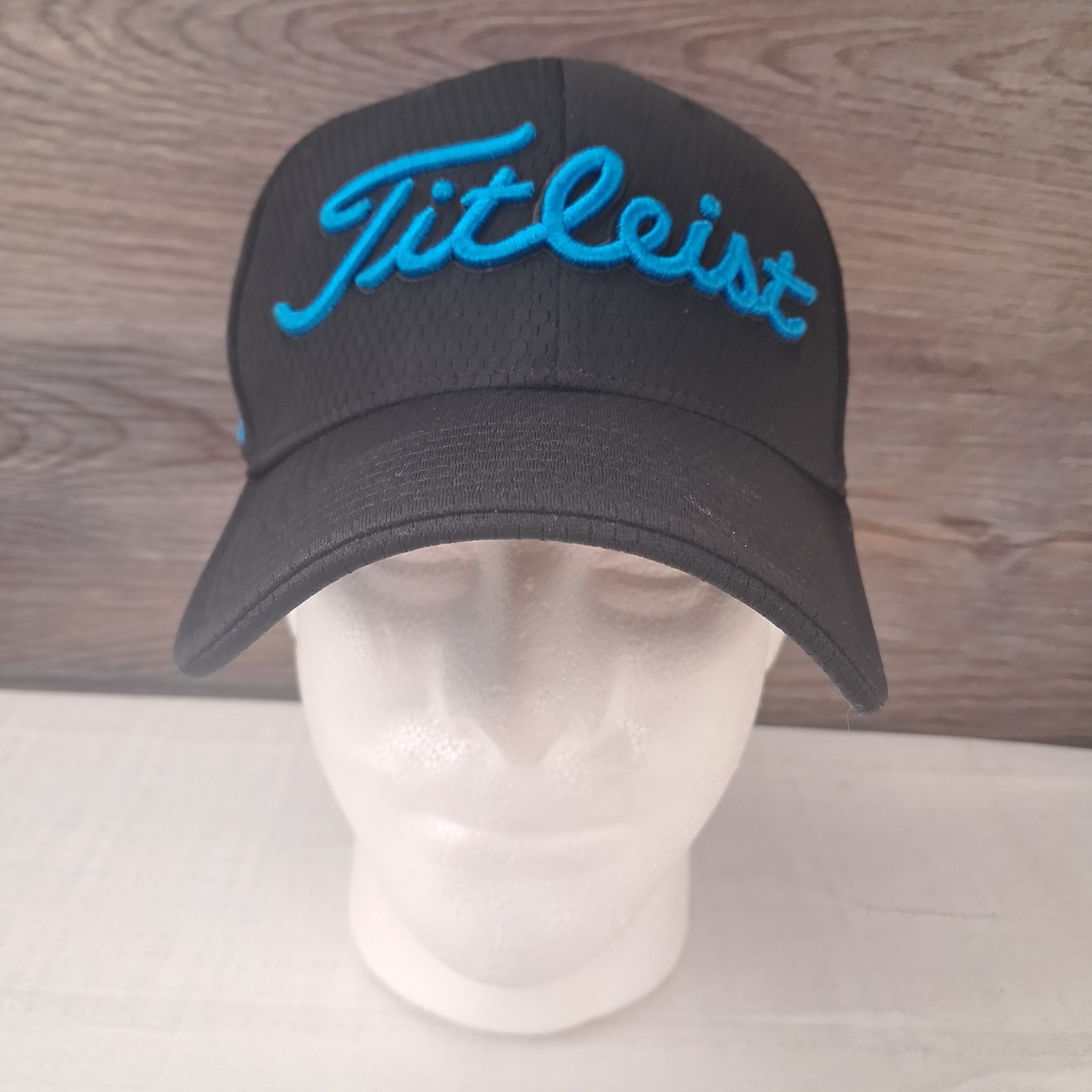 Footjoy FJ Titleist Pro V1 Hat Fitted Size Adjustable Blue Black Golf Cap