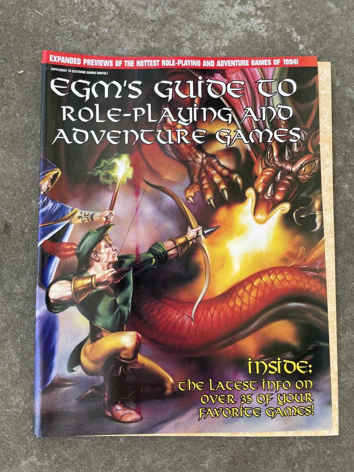 Electronic Gaming Monthly | EGM's Guide to Role-Playing and Adventure Games 1994