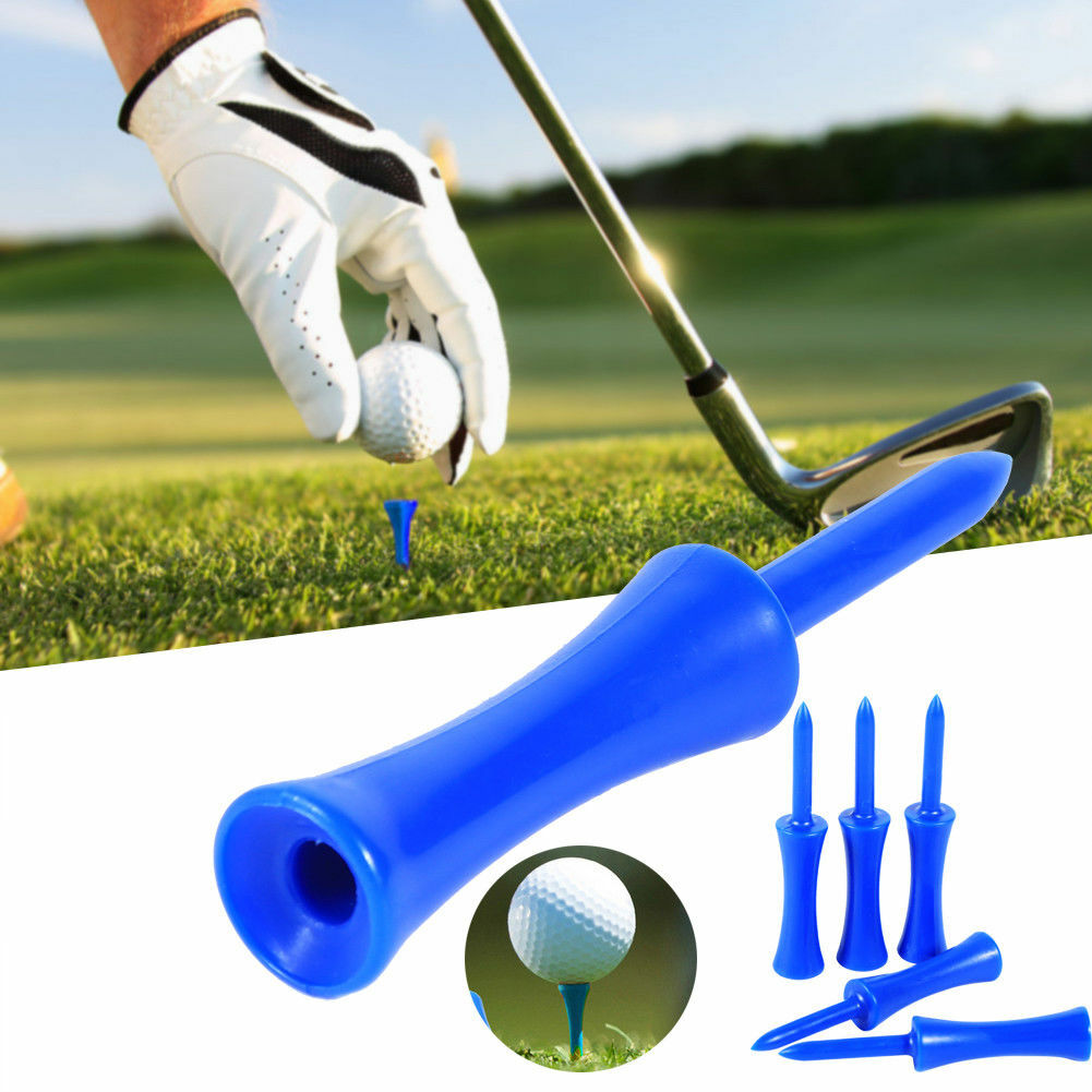 Golf Tees Step Down Plastic Unbreakable Reusable Value 100 Pack Castle Tees