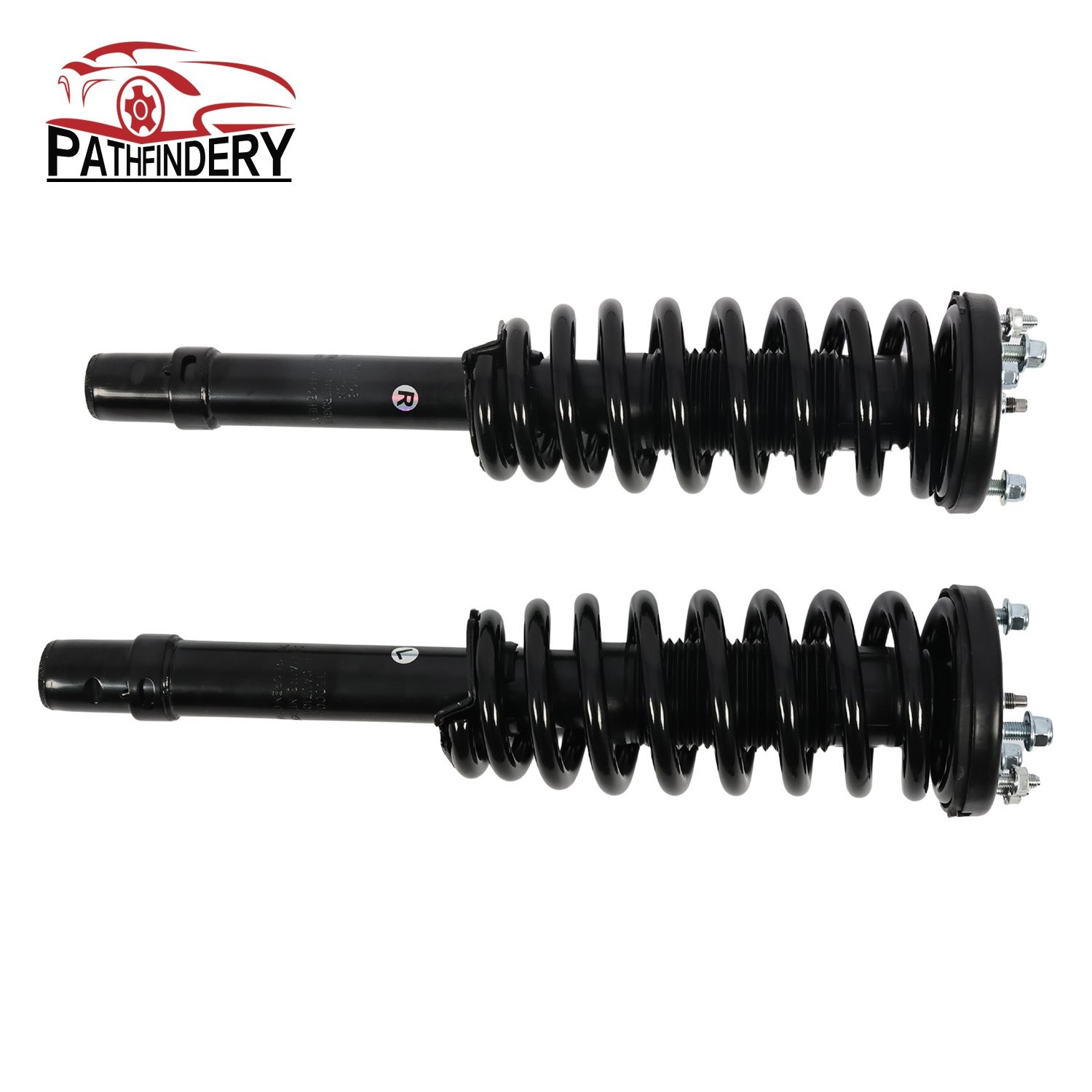 Set(2) Front Complete Struts Assembly w/ Coil Spring For 2003-2007 Honda Accord